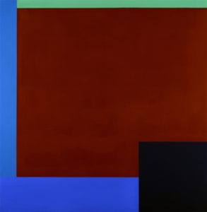 Michael Johnson Spiral VI, 1971 Vinylic on canvas 183 x 179 cm signed, dated and titled ‘ Michael Johnson 1971 No.6’ (on the reverse) Image courtesy the artist and Annette Larkin Fine Art