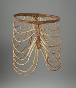 Girdle. Duna people. Plyed plant fibre, 26x23.2x25.5cm. Coll: AGNSW, Gift of Stan Moriary, 1978. © Duna people, under the endorsement of the Pacific Islands Museums Association's (PIMA) Code of Ethics