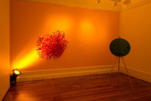 Installation view reSATURATEryb. Lisa Jones and Stephen Little, GCS Gallery Abbottsleigh. Image courtesy the Gallery and artists. Photo Richard Glover