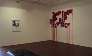 Sarah Robson, Spatial Interventions, installation view MAG&M. Image courtesy the artist.
