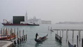 Australian Pavilion and Venice, artist's impression. Image courtesy Denton Corker Marshall
